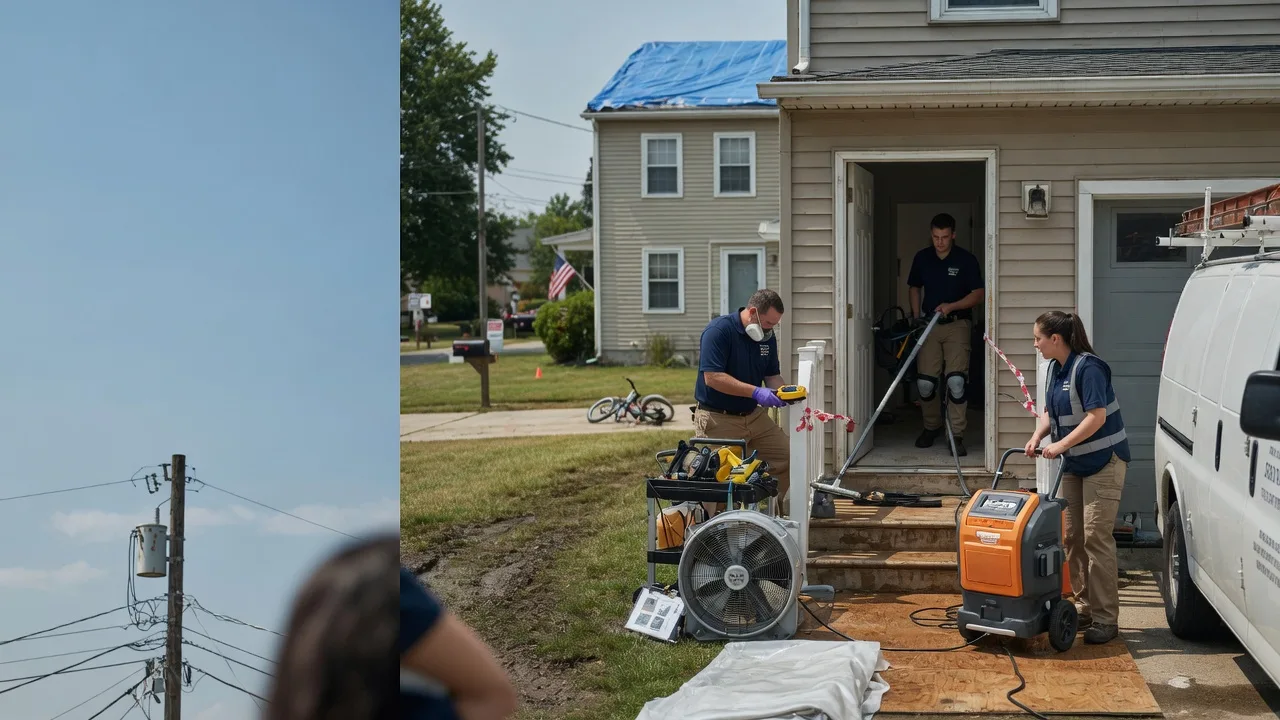 Water Damage Repair in Bucyrus, KS near me